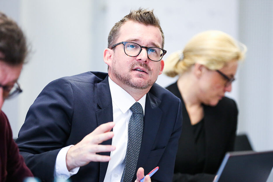 Baubürgermeister Raoul Schmidt-Lamontain (42, Grüne).