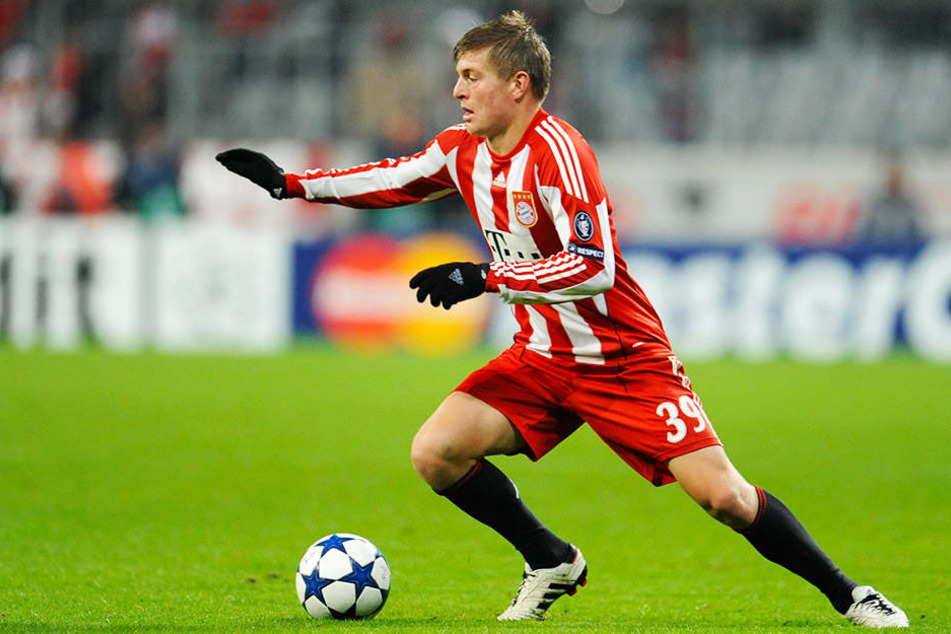 Insgesamt sieben Jahre lang spielte Toni Kroos beim FC Bayern München.