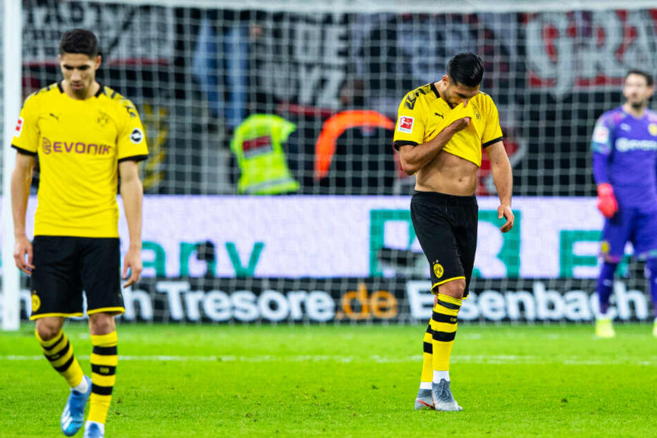 Emre Can (vorne-rechts) sprach ganz offen die Probleme des BVB an.