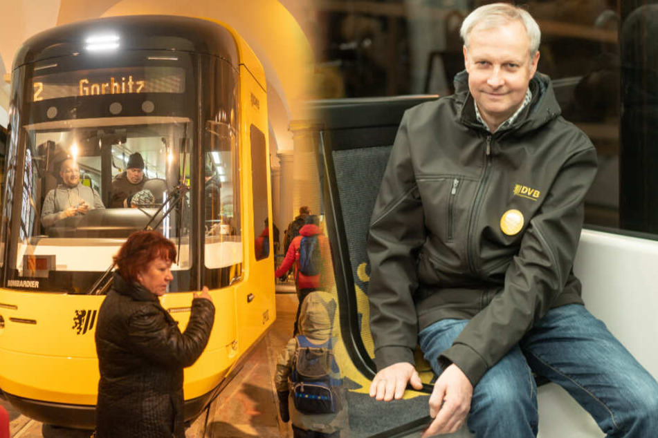 DVB mussten schon die Notbremse ziehen: Riesenansturm auf Super-Tram