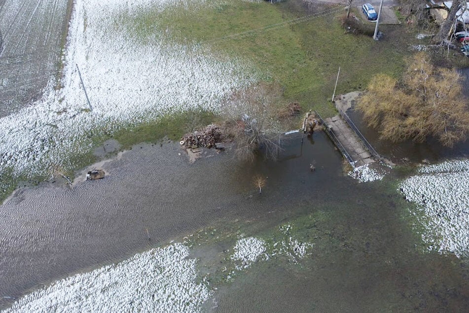 In Wolmirstedt (Landkreis Börde) herrscht bereits die Hochwasser-Warnstufe 1.