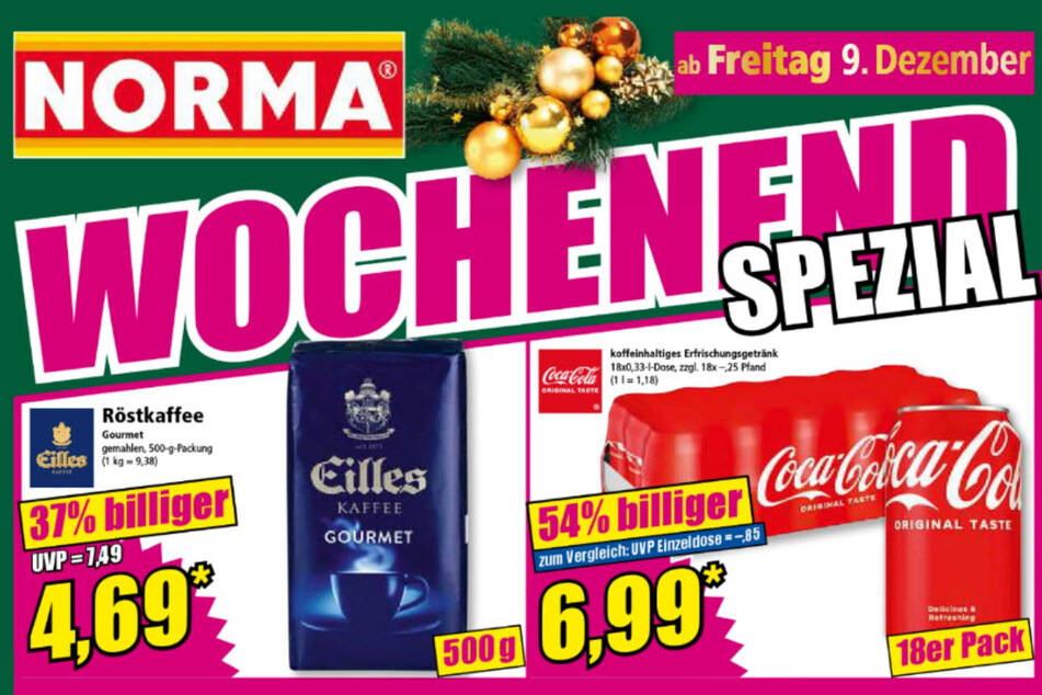 Sonntags-Special bei NORMA