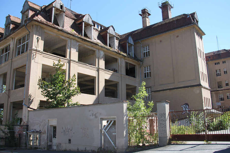 Die frühere Kartuschierfabrik: Hier starben 1918 rund 300 Menschen bei einer Explosion.
