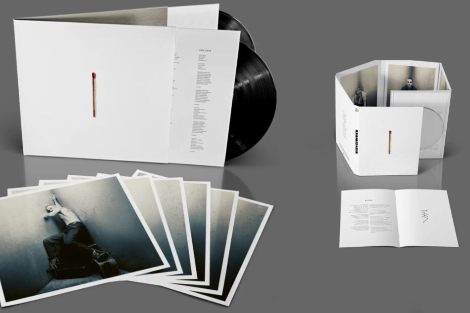 Die Vinyl- und Special Edition des neuen Rammstein Albums. (Bildcollage)