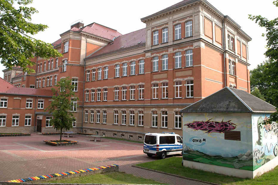 Das Gymnasium in Auerbach.