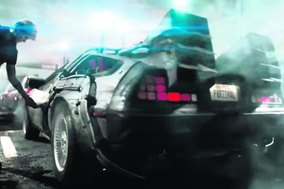 In der Filmvorschau ist das Kult-Auto in mehren Szenen zu sehen, wird von "Parzival" gesteuert.