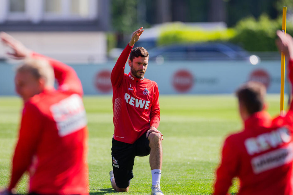 Jonas Hector beim Training am Geißbockheim.