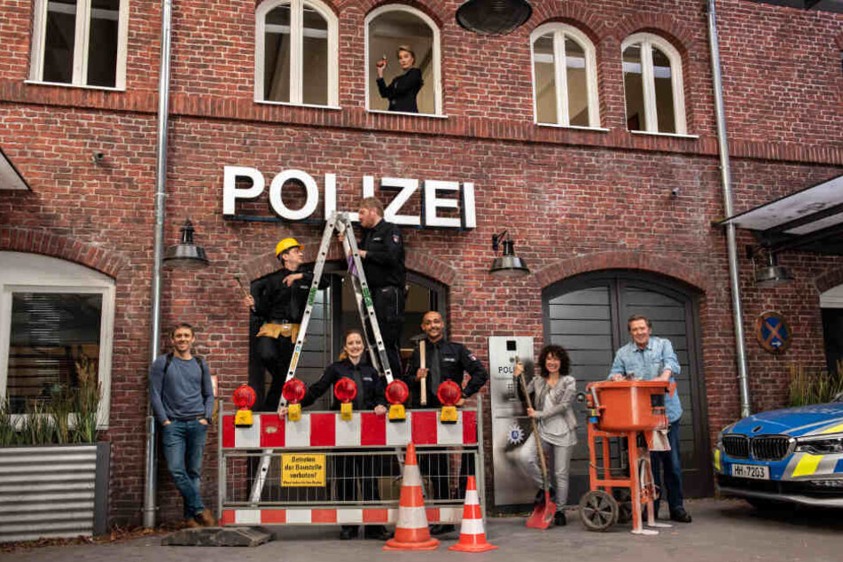 Nach der Explosion des alten Reviers ist das Großstadtrevier in eine neue Wache gezogen.
