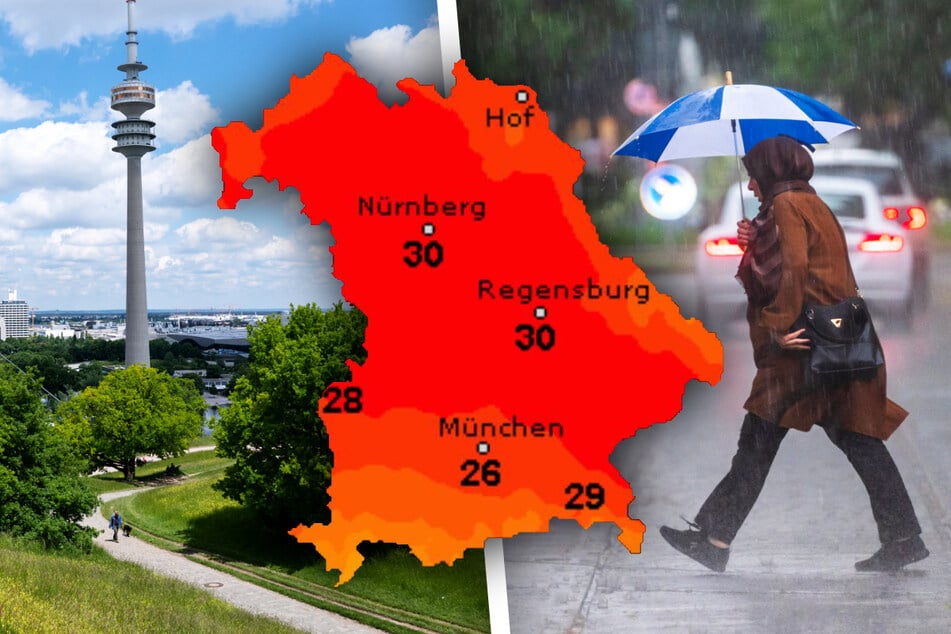 Das Wetter in München und Bayern könnte derzeit gerne etwas besser ausfallen.