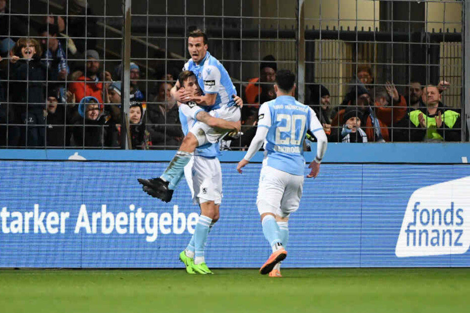 Nico Karger brachte das Grünwalder Stadion zum Beben.