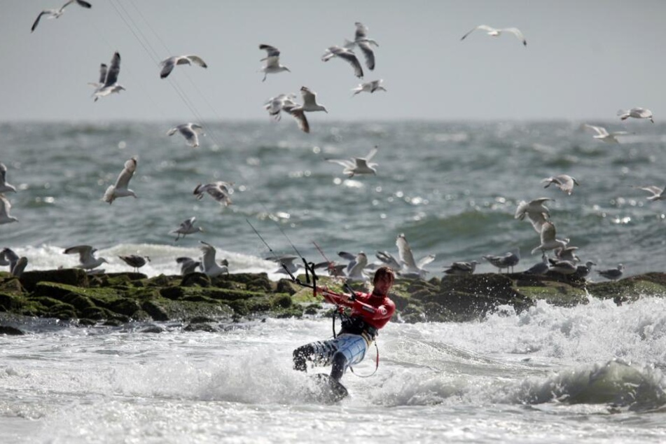 Der deutsche Kitesurfer Sebastian Bubmann bewies schon 2009 beim Kitesurf Worldcup vor Westerland auf der Nordseeinsel Sylt sein Können in der Welle.