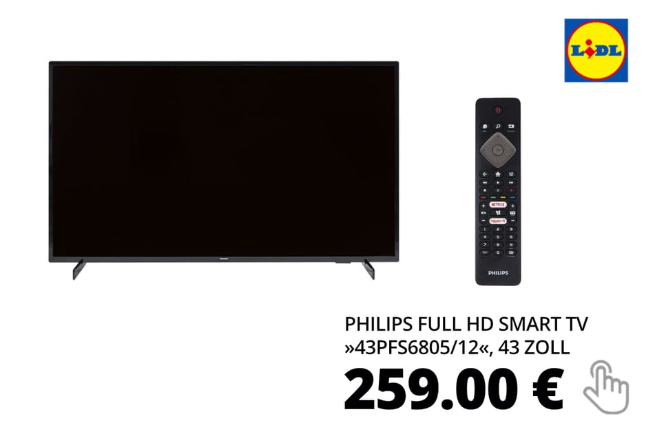 PHILIPS FullHD SmartTV "43PFS6805/12", 43 Zoll