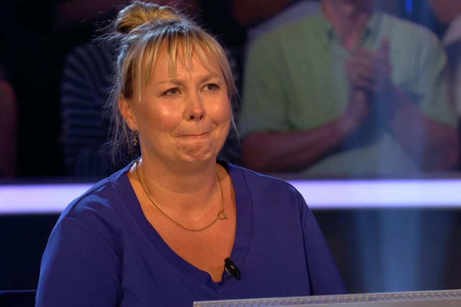 Jana Lippmann aus Grimma saß am Montagabend bei Günther Jauch (70) auf dem Stuhl.