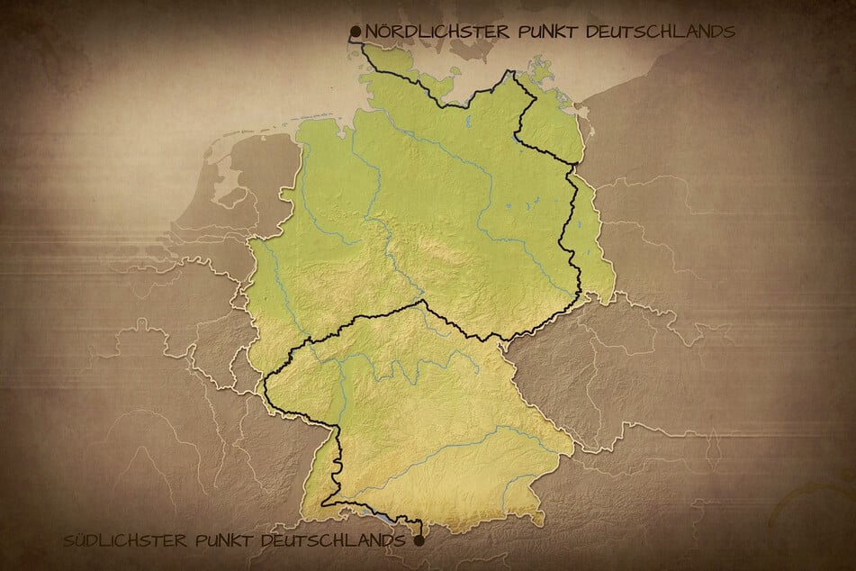 Diese Route legte der Leipziger zu Fuß zurück.