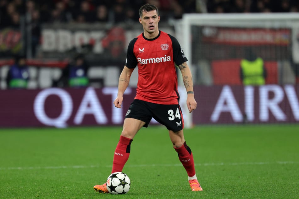 Im August 2023 kam Granit Xhaka von Arsenal London nach Leverkusen - jetzt stehen die Zeichen offenbar auf Abschied.