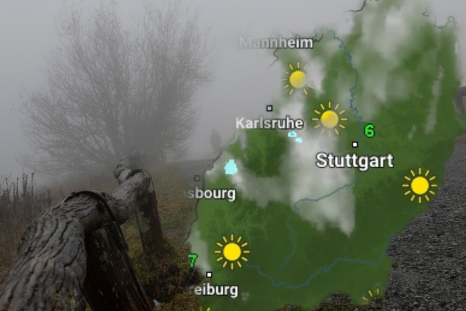 Am Mittwoch wird das Wetter zunächst ziemlich neblig. Doch im Laufe des Tages klart es auf.