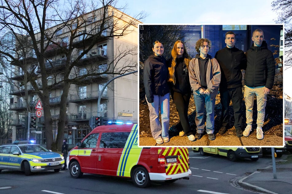 Chemnitz: Bufdis löschen Brand in Seniorenresidenz: "Es war ein extremer Zufall, dass wir hier waren"