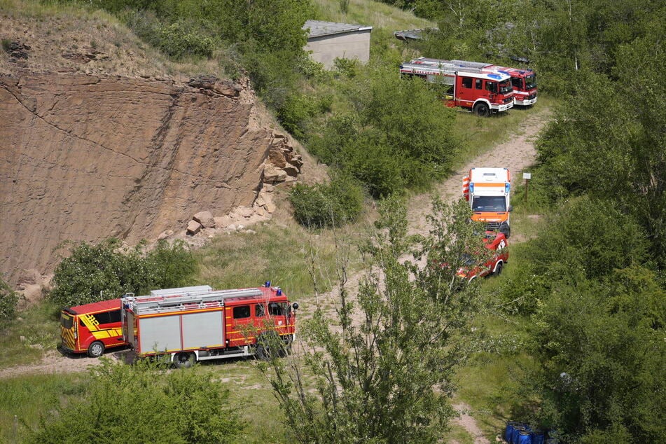 Mehrere Feuerwehrfahrzeuge waren im Einsatz.
