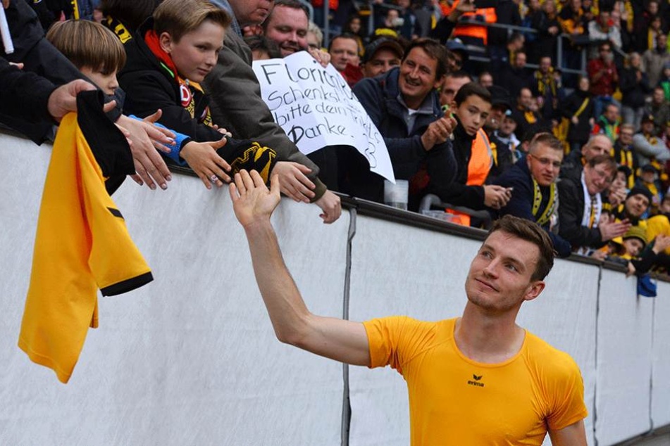 Florian Ballas hat die besten Zweikampfwerte aller Dynamospieler.