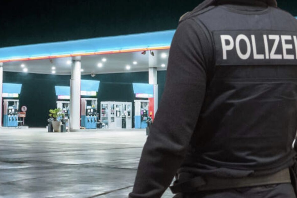 Die Polizei suchte mit einem Fährtenhund nach dem Täter.