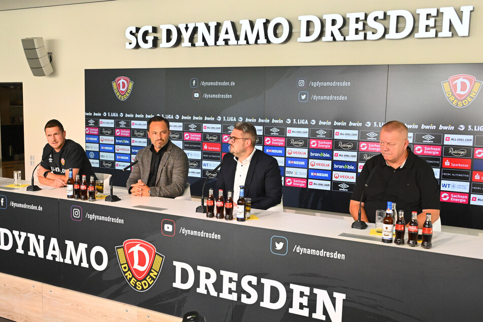 Thomas Brendel (48, 2.v.l.) wurde am Dienstag auf einer Pressekonferenz öffentlich vorgestellt.