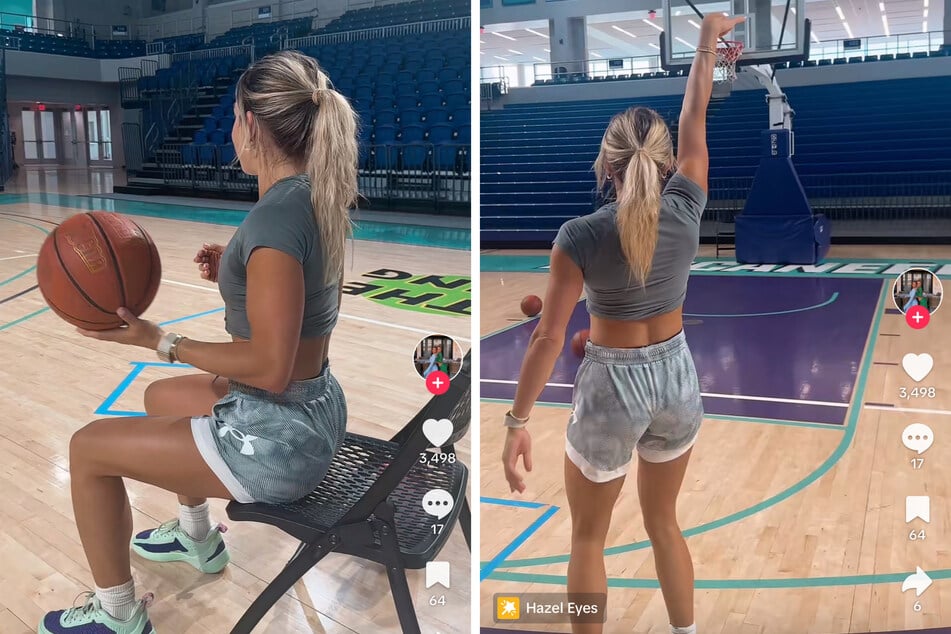 March Madness has Haley Cavinder fully immersed in basketball mode, exciting her TikTok followers for the upcoming season.