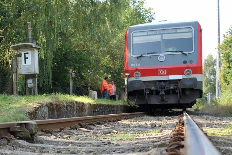 Nach dem grausigen Fund stoppte der Zugführer seine Fahrt (Symbolbild).