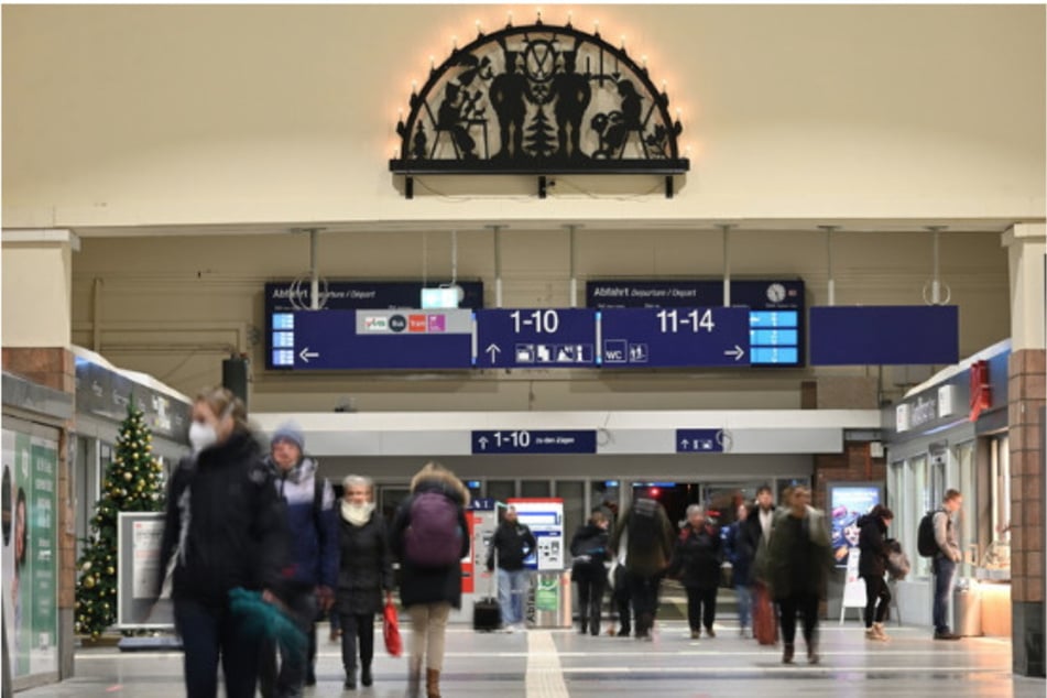 Der Chemnitzer Bahnhof wird via IC besser an Berlin und den Norden angeschlossen.