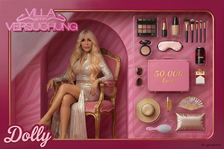 Dolly Buster (56) ist neu am Start.