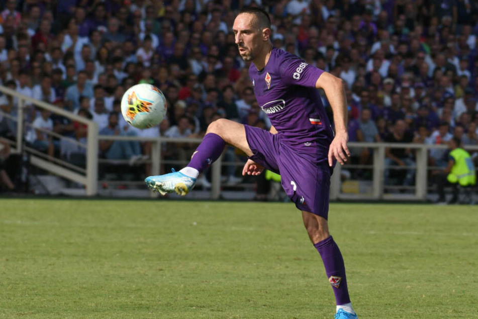 Franck Ribéry wechselte letztlich vom FC Bayern zum AC Florenz - und begeistert seine neuen Fans trotz fortgeschrittenem Fußballer-Alter.