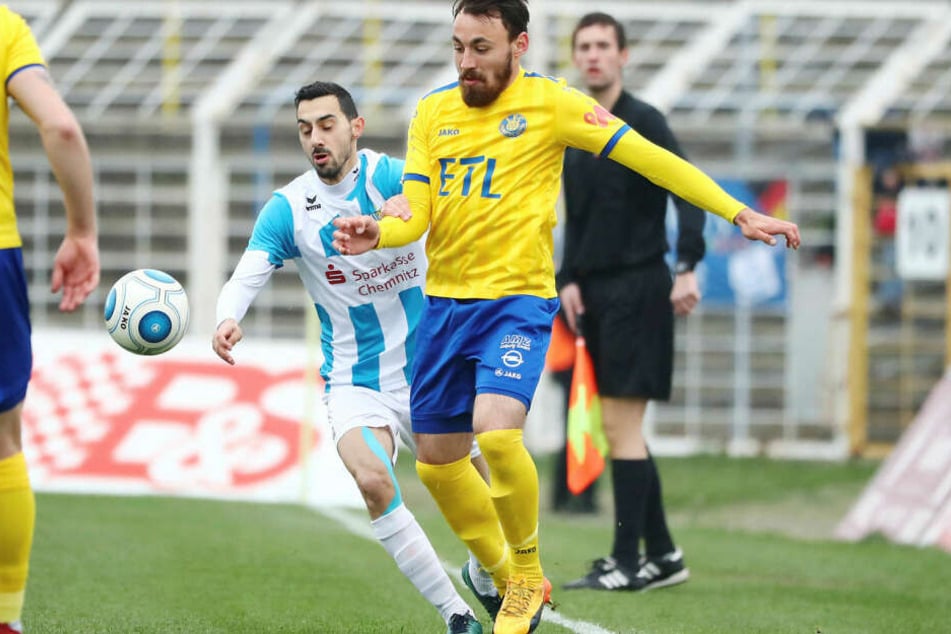 Robert Berger (r.) holte mit dem FCL nach 0:2-Rückstand noch den Sieg.
