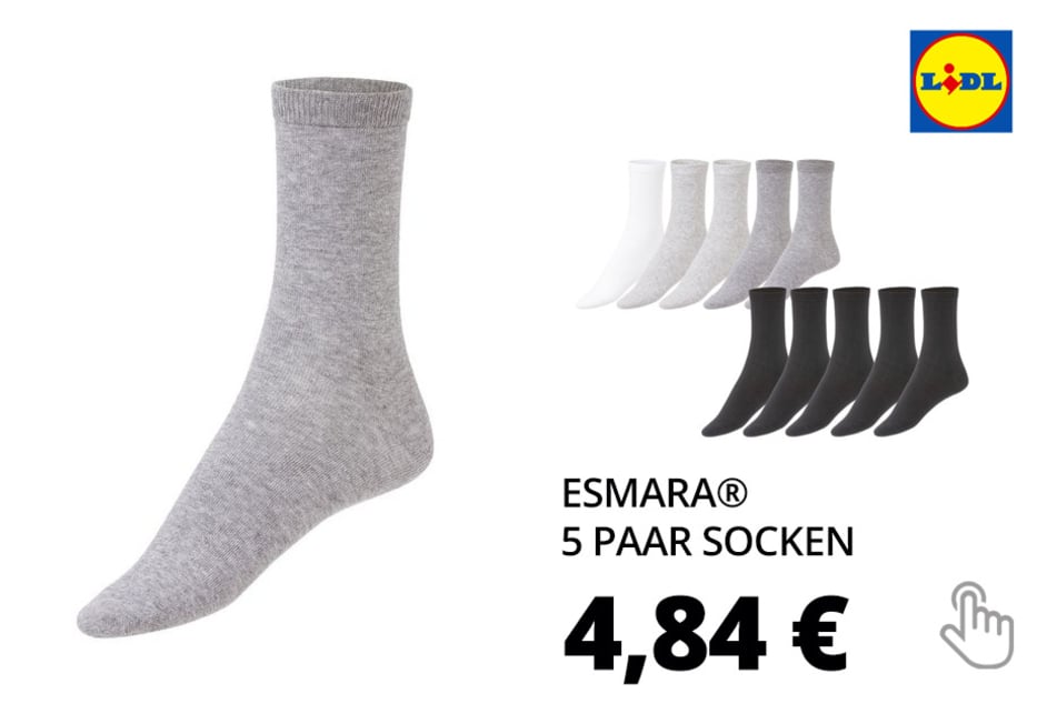 ESMARA® 5 Paar Socken