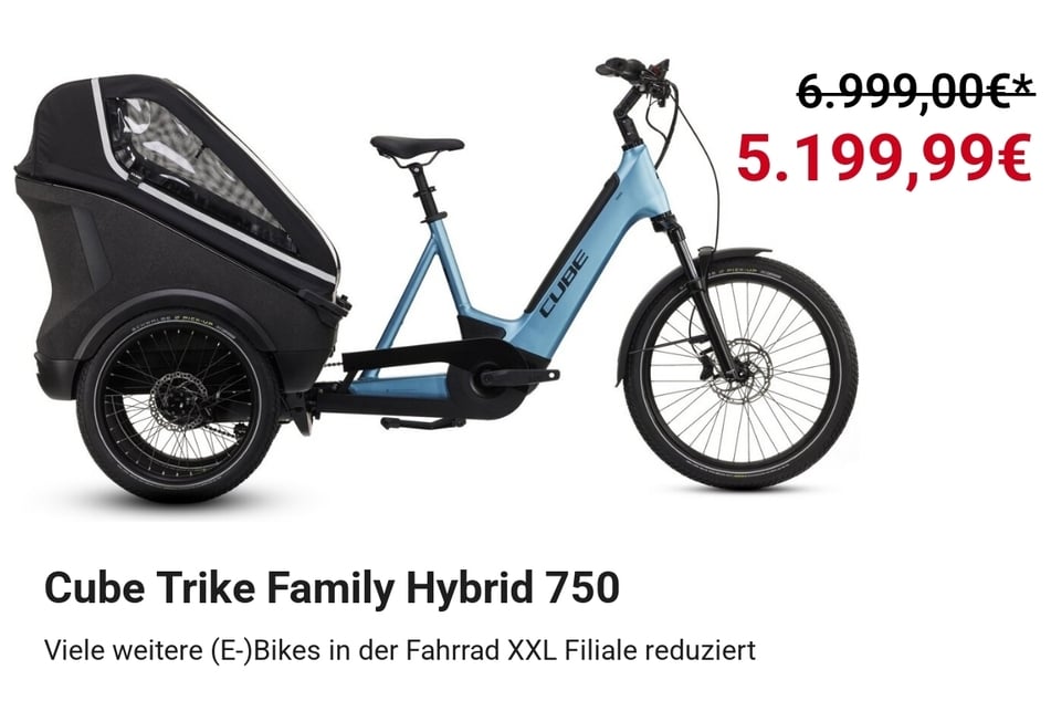 Cube Trike Family Hybrid 750