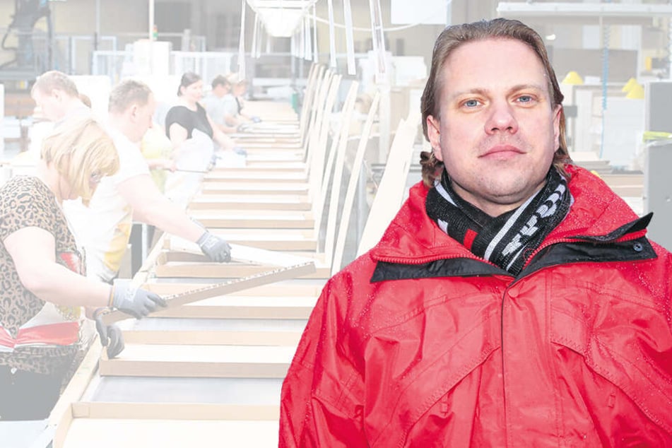 Jan Otto (37) von der IG Metall Ostsachsen. Die Gewerkschaft führt derzeit mehrere Tarifverhandlungen.