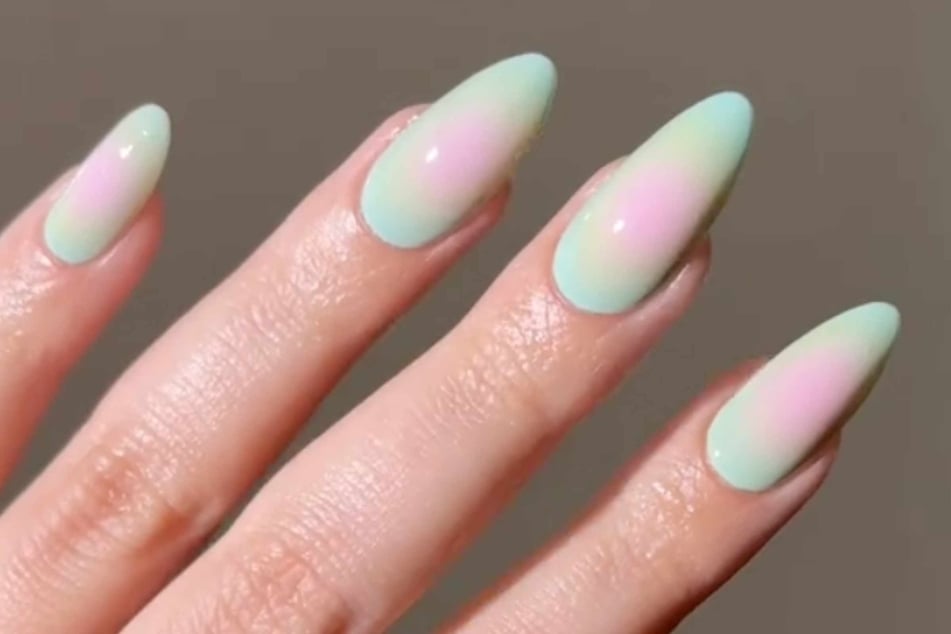 Last but certainly not least comes this candy-coated confection of a manicure!