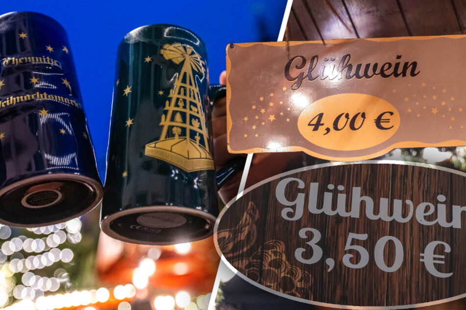 Kosten-Schock auf Chemnitzer Weihnachtsmarkt! So heftig entwickeln sich die Glühwein-Preise