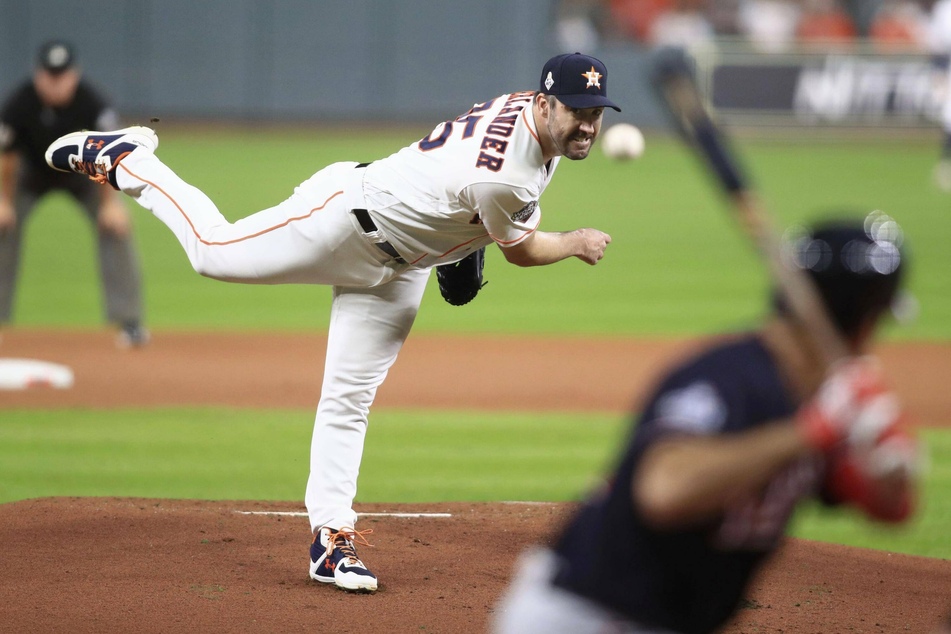 Starting pitcher Justin Verlander of the Houston Astros.