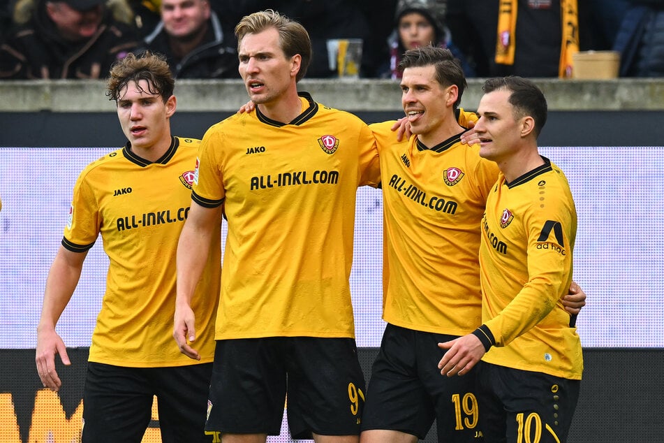 Zweimal in Folge jubelten die Dynamo-Profis zuletzt im April, für drei Siege in Serie muss man schon bis 2024 zurückblicken.