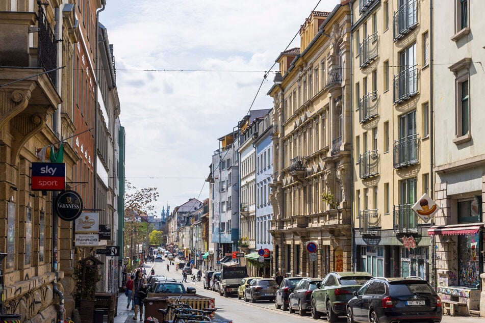In der Alaunstraße kommt es immer wieder zu Übergriffen.