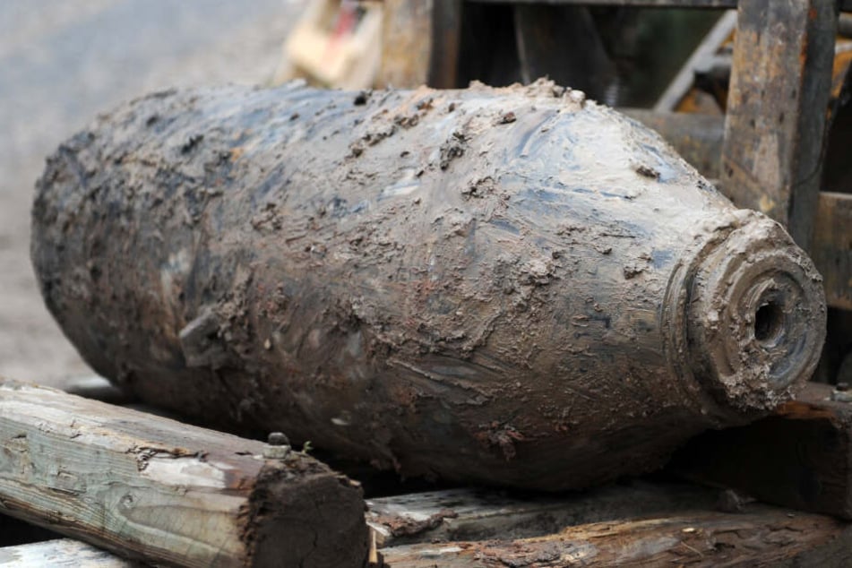 Die 250 Kilogramm schwere Bombe wurde in Wiesbaden-Bierstadt entdeckt (Symbolbild).