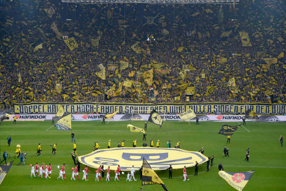 Gestatten: Südtribüne Dortmund. The Place to be für Erling Haaland.