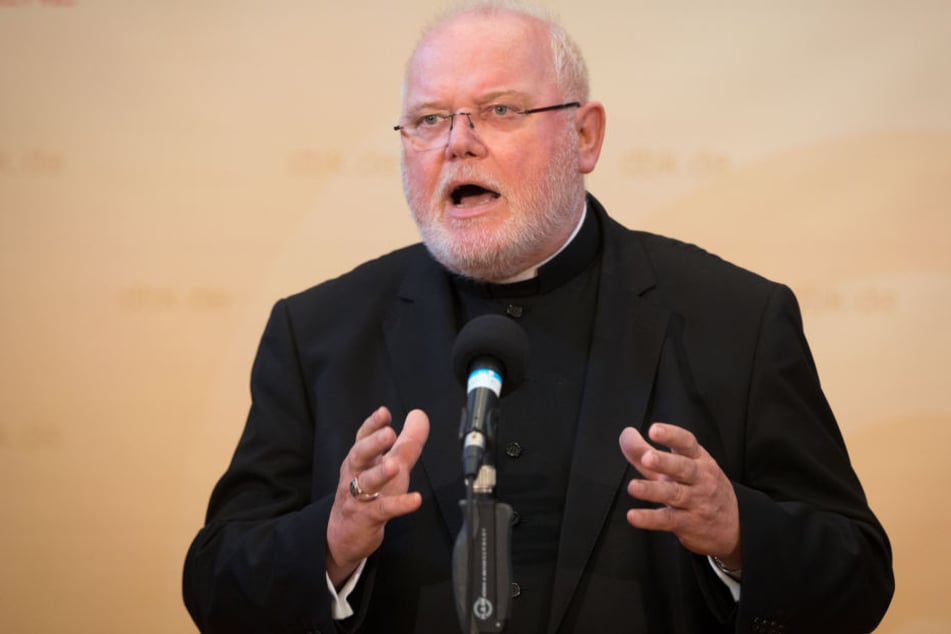 Kardinal Reinhard Marx, Erzbischof von München und Freising, spricht bei der der Herbstvollversammlung der katholischen Kirche.