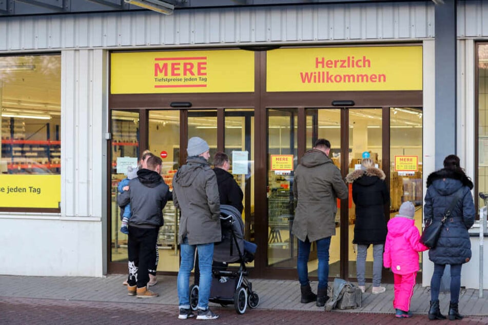 Der Mere-Markt in Leipzig: Auch in Chemnitz soll im April ein Russen-Discounter eröffnen.