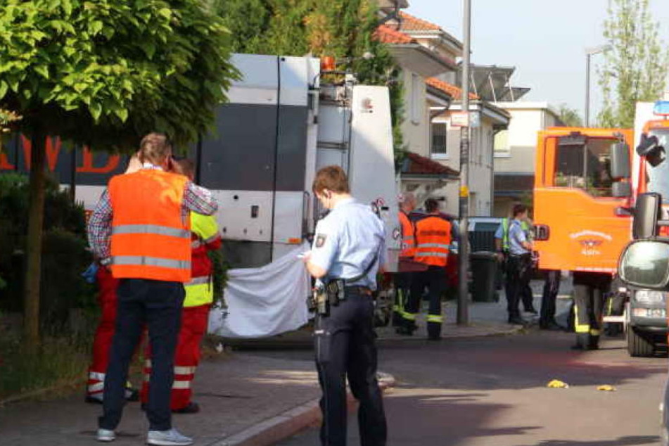 Der Unfall-Tatort im Mai 2018 in Köln-Widdersdorf.