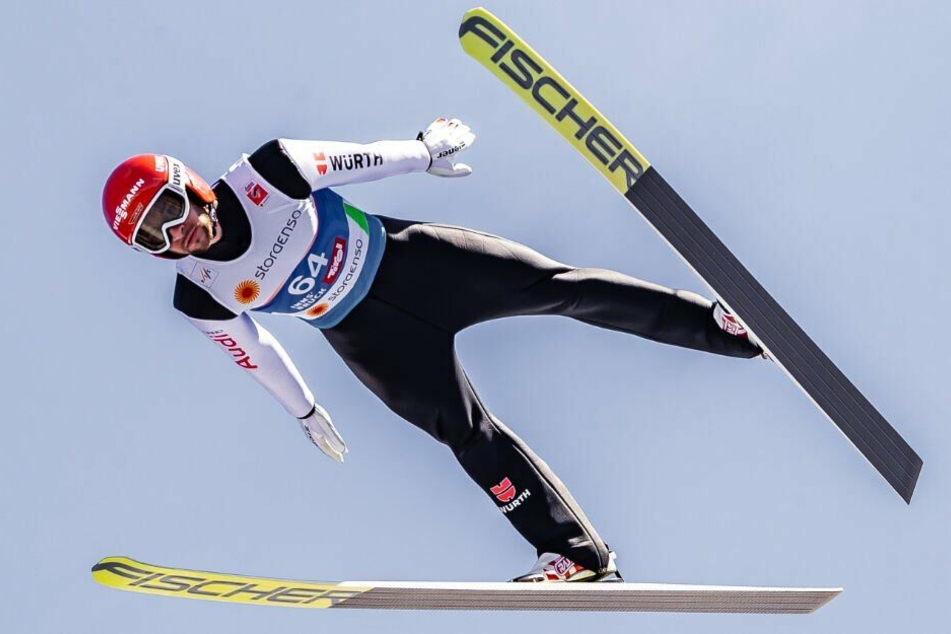 Markus Eisenbichler sicherte sich die Goldmedaille bei der WM in Innsbruck.