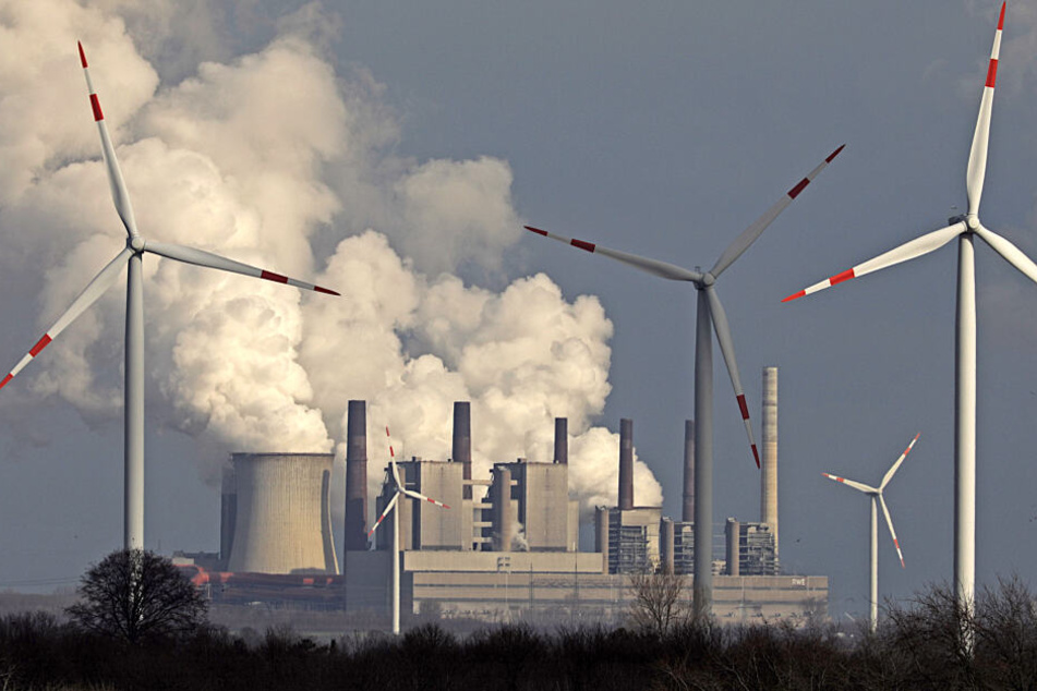 Das Braunkohlekraftwerk Neurath in NRW.