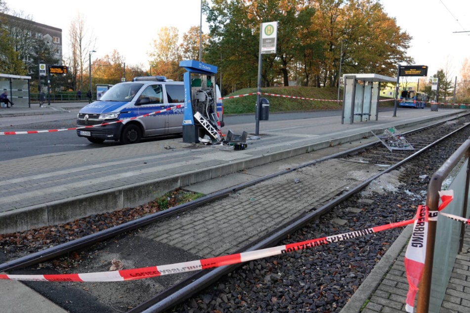 Die Straßenbahn-Haltestelle Hutholz ist vorübergehend gesperrt.