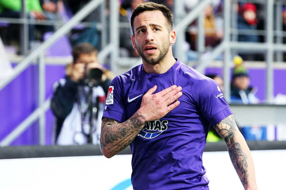 Calogero Rizzuto bleibt jetzt doch in Aue, unterschrieb bis 2021.