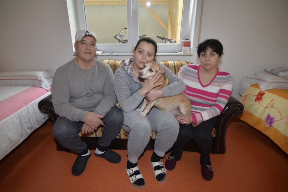 Vater Giorgio (58), Tochter Stefania (29), Mutter Maria (53) und Hund Laika teilen sich nun eine 16 Quadratmeter große Wohnung für 700 Euro monatlich.