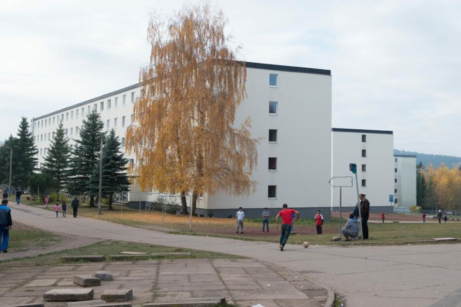 Die Erstaufnahmeeinrichtung in Suhl.